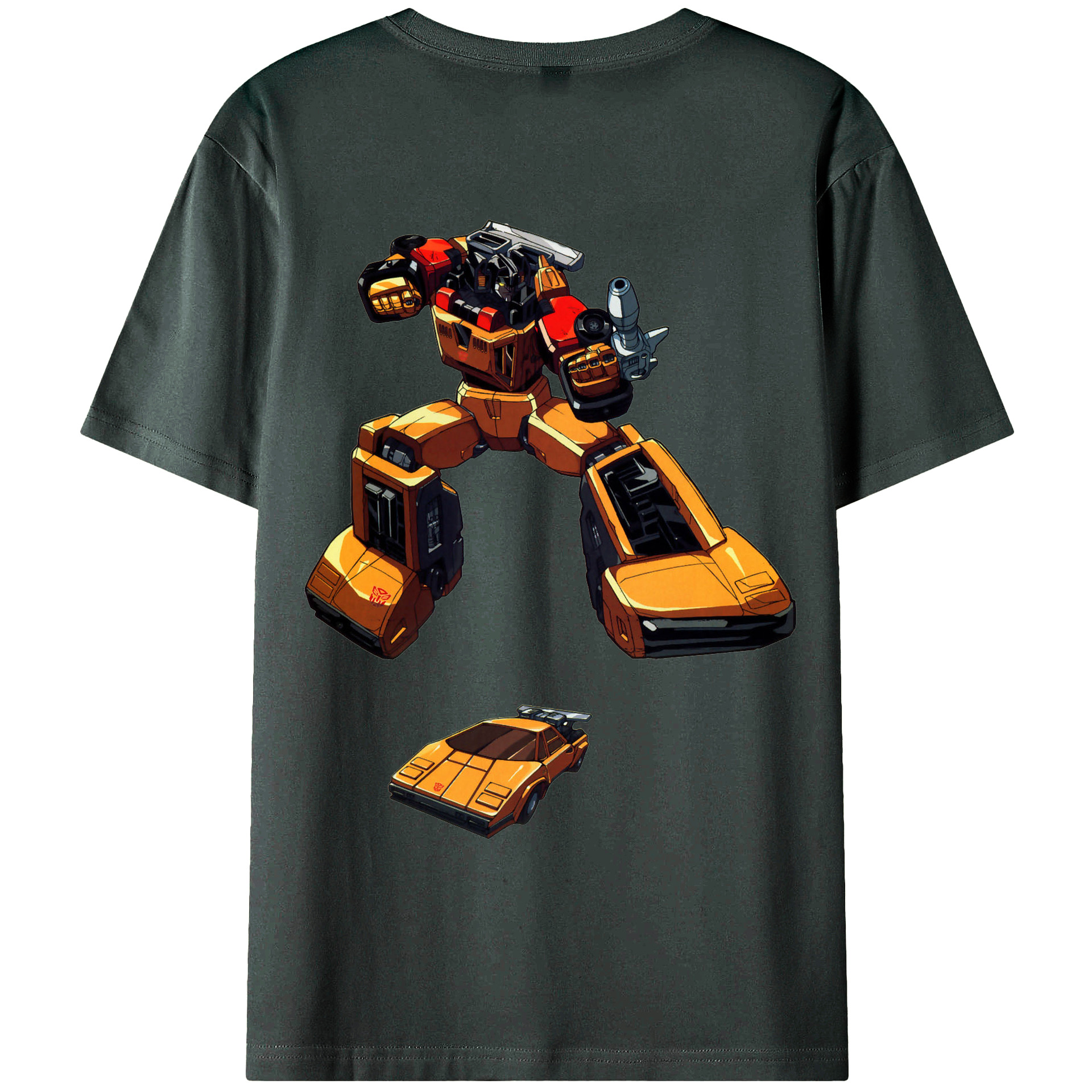 （画像用）  綿100％ メンズ半袖Tシャツ（バックプリント） 通気性